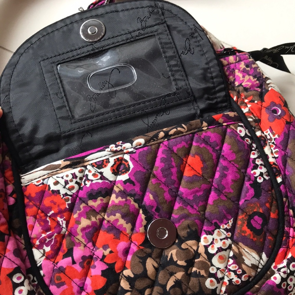 VERA BRADLEY PURSE - ROSEWOOD - Picture 5 of 8